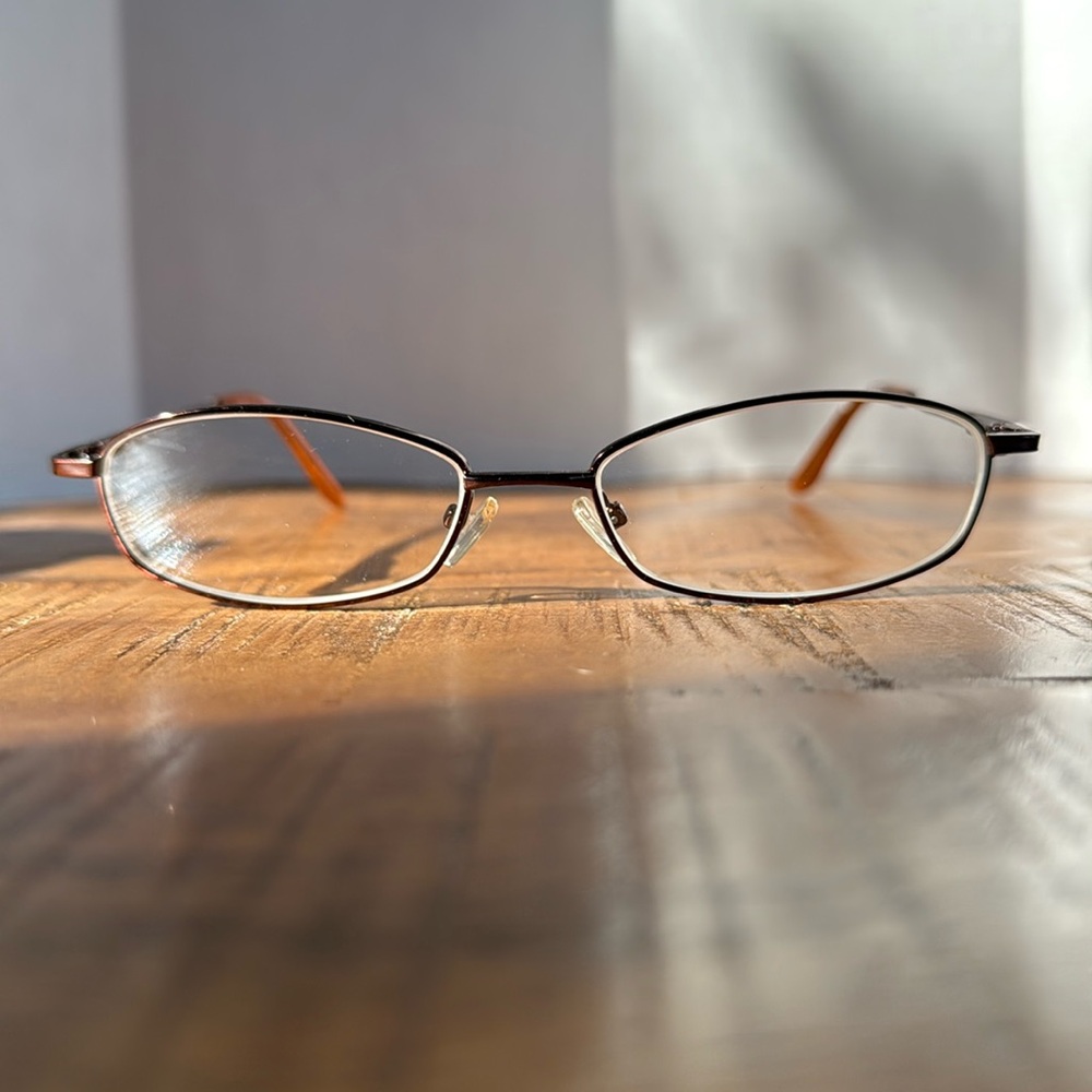 Success Brown Eyeglasses Metal Rectangular Frame SS-277 Frame Size: 53-17-135